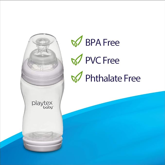 Playtex Baby VentAire Bottle, Helps Prevent Colic and Reflux, 6 Ounce Bottles - Image 7