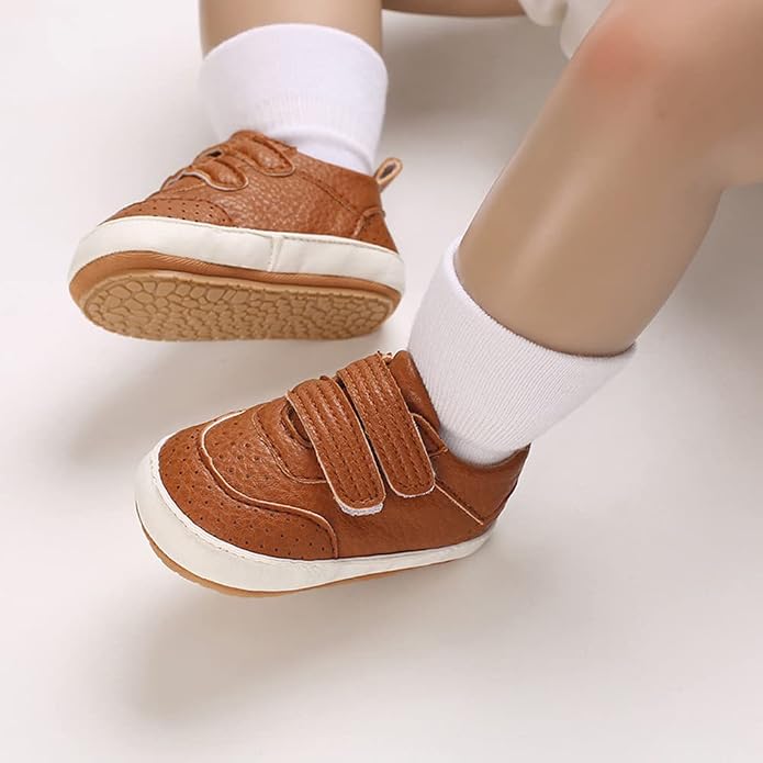 Clowora Baby Boys Girls Shoes Non-Slip Rubber Sole Sneakers Infant First - Image 6