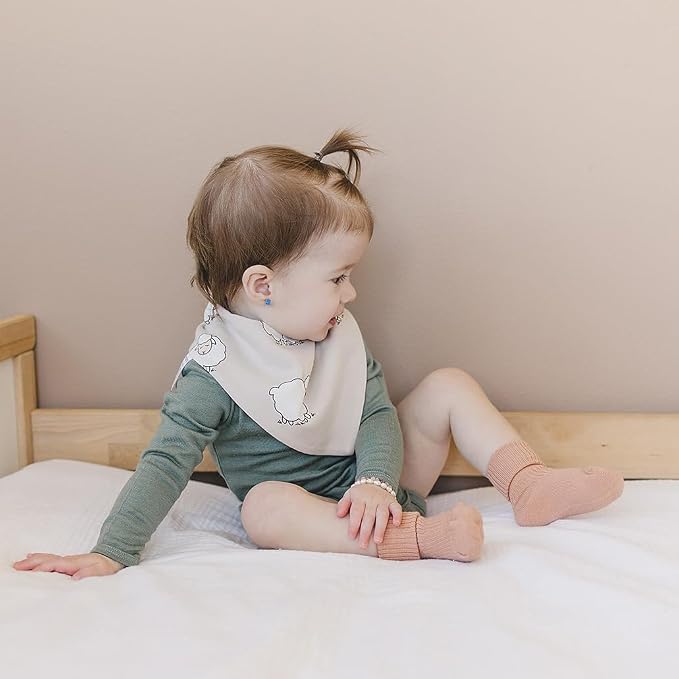 Woolino Merino Wool Baby Bibs - Image 4