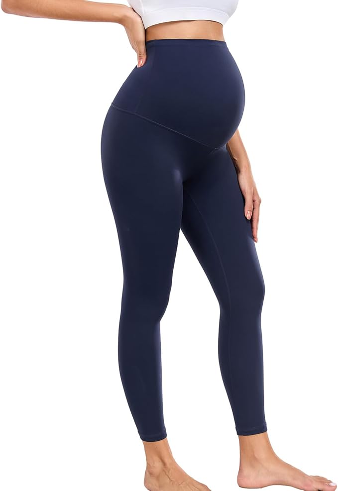 wirarpa Women's Maternity Leggings Over The Belly Pregnancy Yoga Pants Buttery by wirarpa