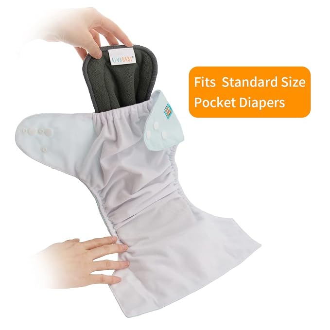 ALVABABY Reusable 5 Layers 12 Pack Inserts - Image 5