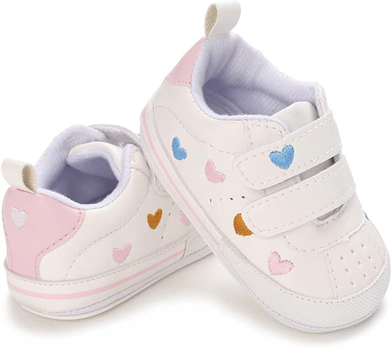 Clowora Baby Boys Girls Shoes Non-Slip Rubber Sole Sneakers Infant First - Image 3