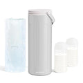 Portable Breast Milk Cooler for Travel, 22oz Large Capacity Breastmilk Chiller by AOOTSMILE