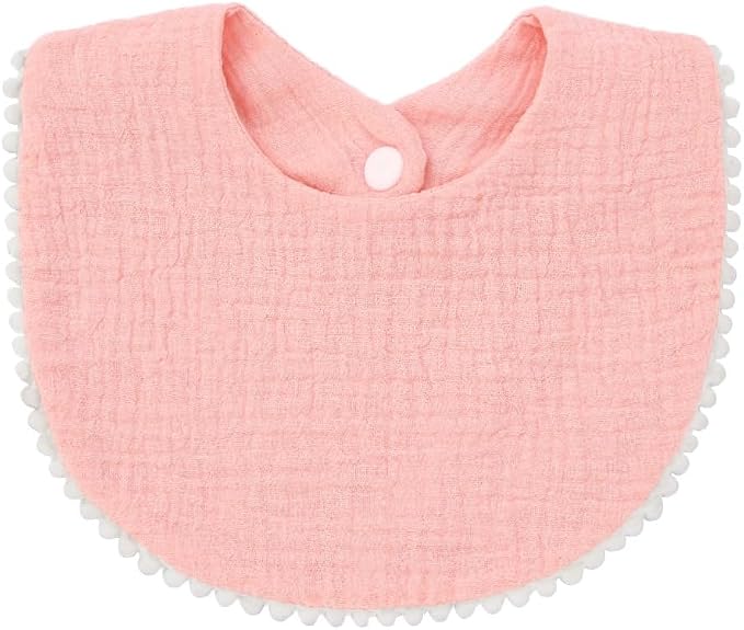 Nishine 6 PACK Muslin Baby Drooling Bibs - Image 3