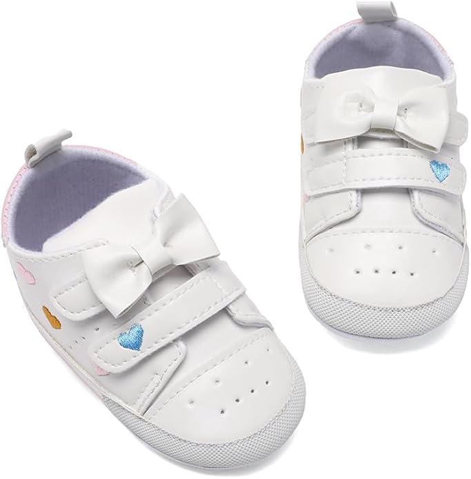 Clowora Baby Boys Girls Shoes Non-Slip Rubber Sole Sneakers Infant First - Image 3