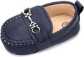 LONSOEN Baby Girls Boys Loafers Prewalker Dress Crib Shoes by LONSOEN