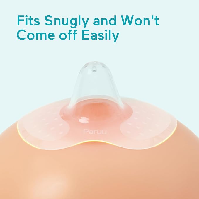 Paruu Contact Nipple Shields, Butterfly Breastfeeding Nipple Shields - Image 8