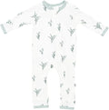 KYTE BABY Unisex Rayon Made From Bamboo Zippered Rompers 0-24 Months by KYTEBABY