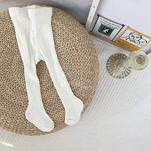 CECORC Baby Girls Tights Toddler Cable Knit Leggings Thick Cotton Infant - Image 8