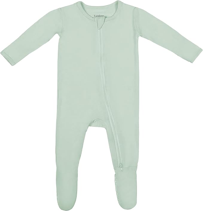 Bamboo Little Soft Baby Footie Pajamas, Baby Clothes, Newborn Sleepers by BambooLittle
