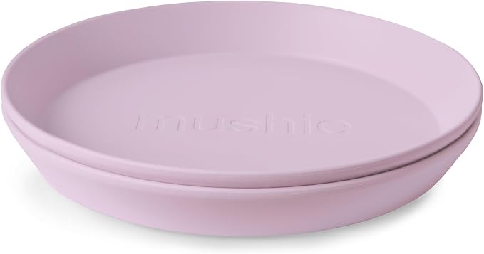 mushie Round Dinnerware Plates for Kids | Made in Denmark - Image 2
