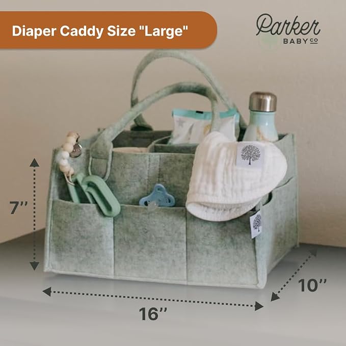 Parker Baby Diaper Caddy - Image 6