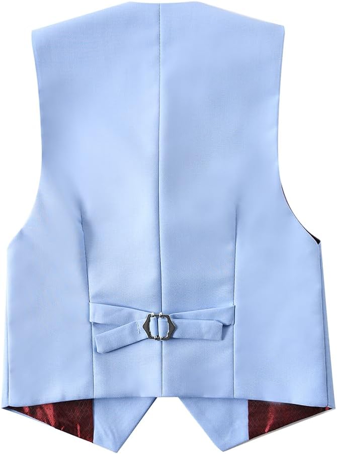 Visaccy Boys Suits Slim Fit Dress Clothes Ring Bearer Outfit - Image 6