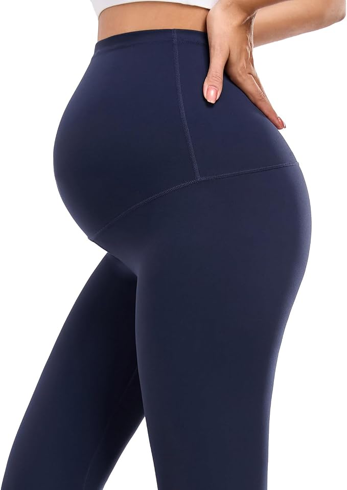 wirarpa Women's Maternity Leggings Over The Belly Pregnancy Yoga Pants Buttery - Image 3
