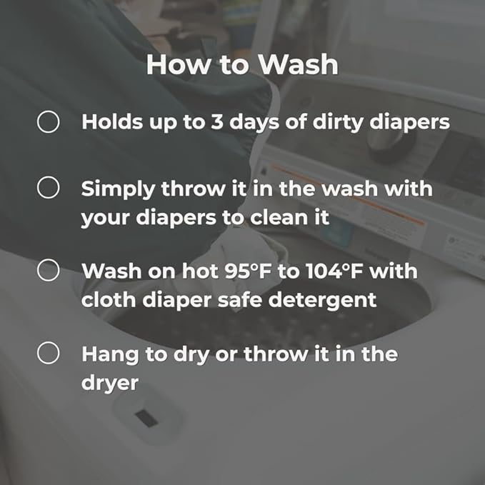Nora's Nursery Pail Liner for Cloth Diapers - Image 4