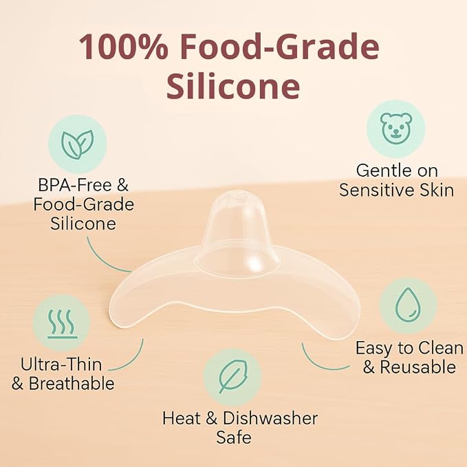 Snugell Wing-Shaped Nipple Shields| Ultra-Thin Silicone Shields - Image 5