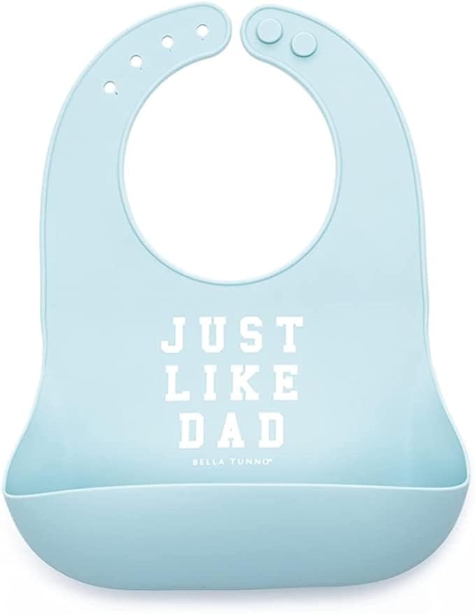 Baby Bib for Eating by Bella Tunno, Waterproof Silicone Bib by BellaTunno