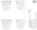 4PC M6 Breast Pump Replacement Accessories, Including 4pcs Silicone Diaphragms by IVARONAL