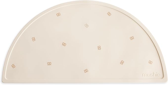 mushie Silicone Placemat for Kids | BPA-Free Non-Slip Design by mushie