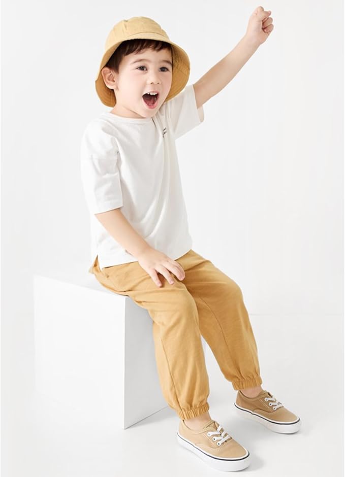 Toddler Boys Pants 3 Pack Soft Cotton Long Bloomers Kids Summer Fall Boy Casual - Image 3