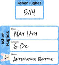 Name Bubbles - Reusable Baby Bottle Labels by NameBubbles