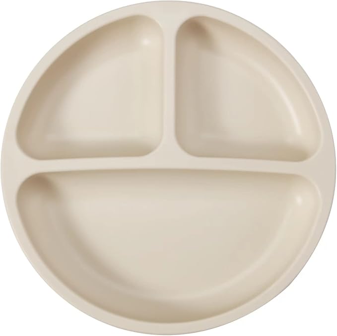 PandaEar 3 Pack Divided Unbreakable Silicone Baby and Toddler Plates - Image 7