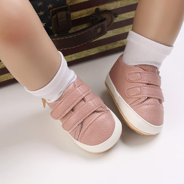 Clowora Baby Boys Girls Shoes Non-Slip Rubber Sole Sneakers Infant First - Image 6