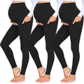 GROTEEN 3 Pack Women's Maternity Leggings by GROTEEN