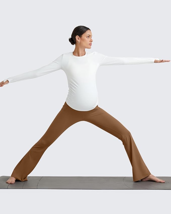 G4Free BareFeel Maternity Flare Leggings - Image 4