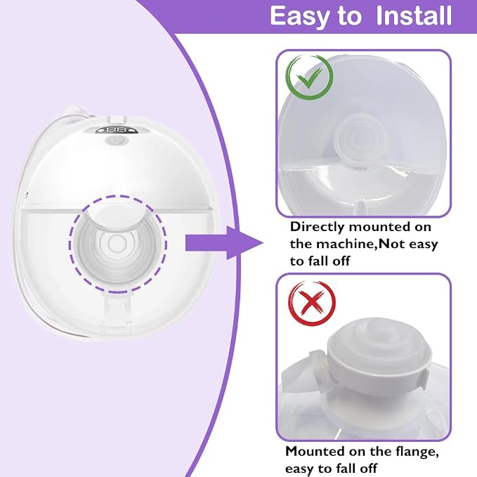6Pcs Diaphragm Compatible with Momcozy M5 Breast Pump, Breast Pump Replacement - Image 4