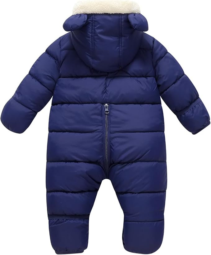 Newborn Baby Snowsuit Cute Boy Clothes Toddler Girl Snow Suits Jacket - Image 2
