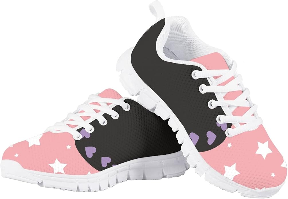 MARSVOVO First Shoes for Walking Boy Girl Athletic Lightweight Flexible Lace-up - Image 2