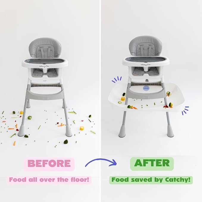 CATCHY - Food Catcher - Compatible - Highchair Sold Separately - Baby Food & - Image 6