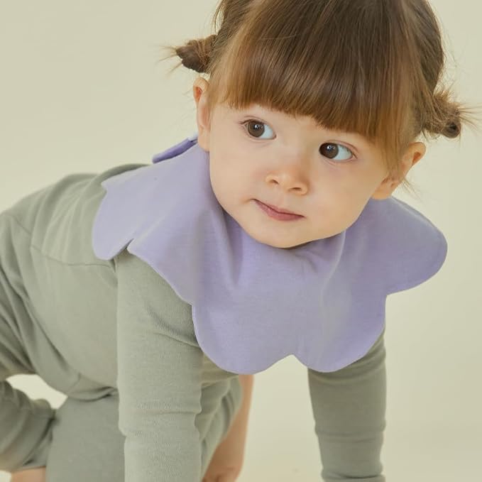 Konny Baby Bibs Set, 360 ​​° Rotate, Soft and Absorbent Bandana Drooling - Image 7