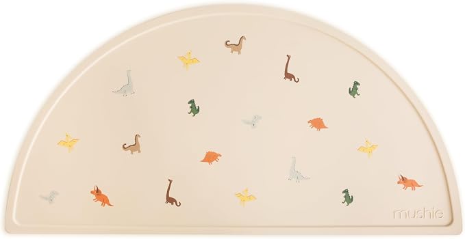 mushie Silicone Placemat for Kids | BPA-Free Non-Slip Design by mushie