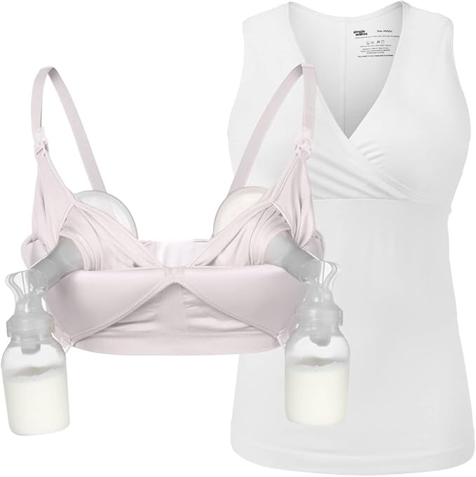 Supermom Hands Free Pumping and Nursing Bra by SimpleWishes