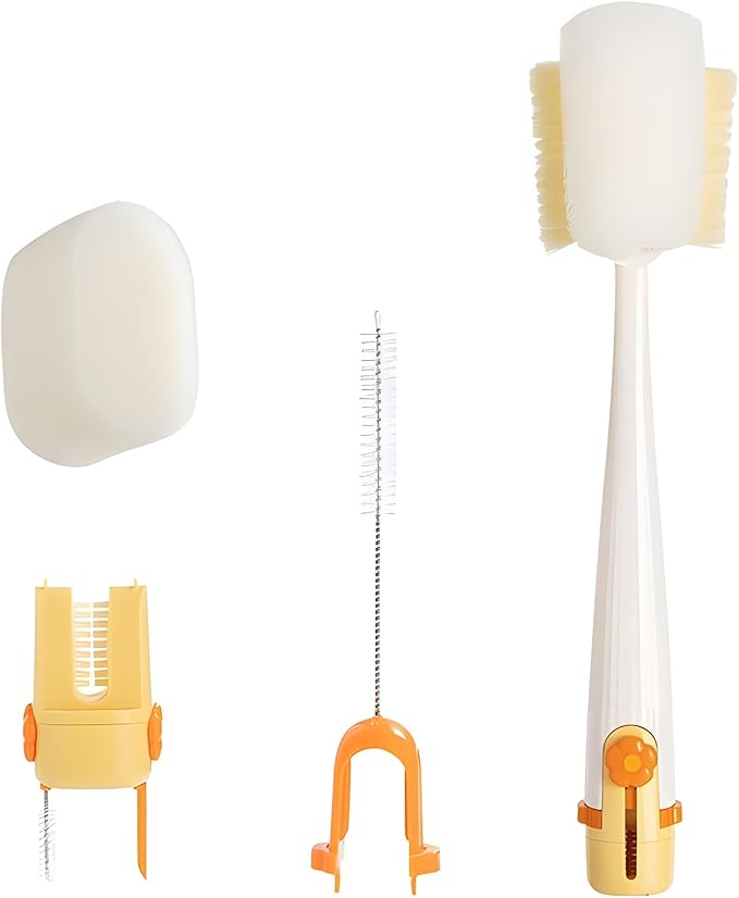 5 in 1 Bottle Cleaning Brush, Straw Cleaner Brushs by OCCUP
