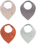 Parker Baby Muslin Bandana Drool Bibs | 100% Soft Muslin Cotton, Absorbent & by ParkerBabyCo