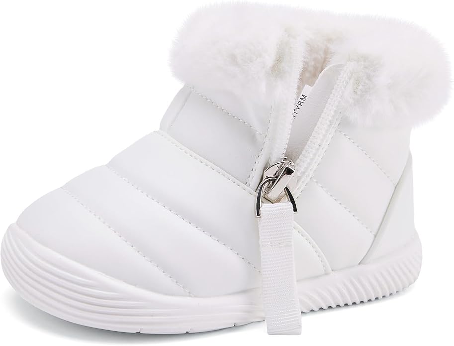 BMCiTYBM Baby Boy Girl Snow Boots Waterproof Winter Warm Booties Nonslip - Image 3