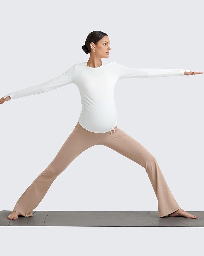 G4Free BareFeel Maternity Flare Leggings - Image 4