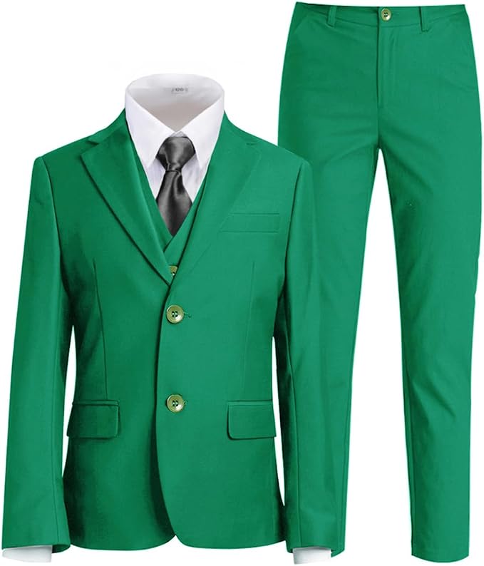 Boys Suit for Kids Tuxedo Suits for Wedding Formal Suit Set Toddler Boy Dress by Tomic