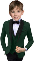 Boys Suit 3 Piece Ring Bearer Suit Kids Formal Jacket Vest Pants Suits Wedding by Unknown