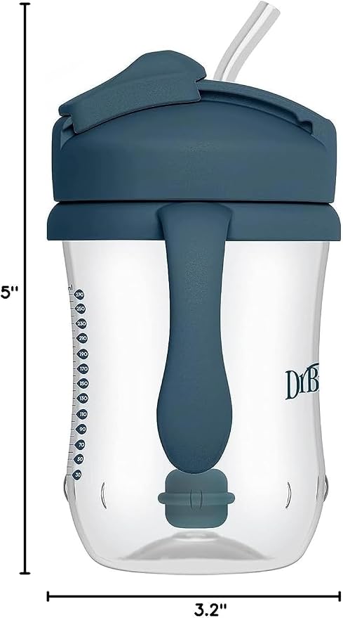 Dr. Brown's Milestones Baby's First Straw Cup, Training Cup - Image 9