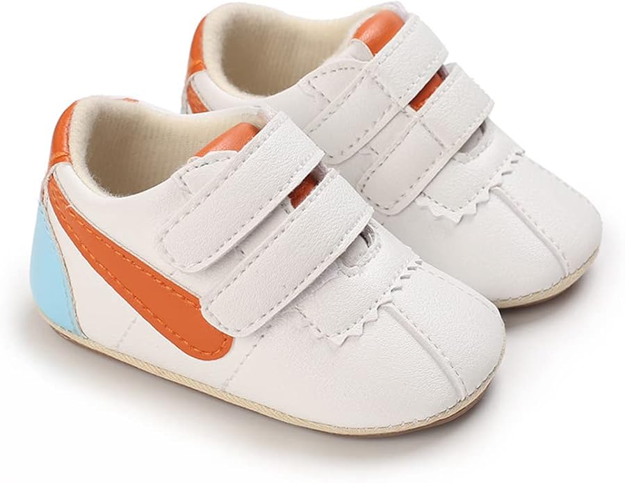 Clowora Baby Boys Girls Shoes Non-Slip Rubber Sole Sneakers Infant First - Image 2