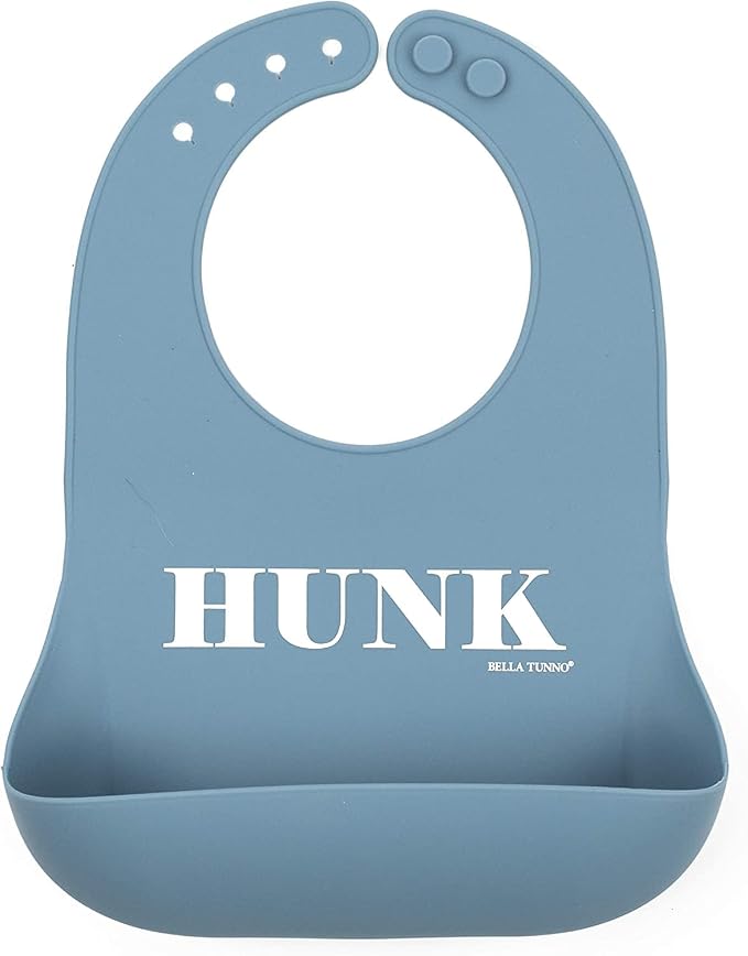 Baby Bib for Eating by Bella Tunno, Waterproof Silicone Bib by BellaTunno