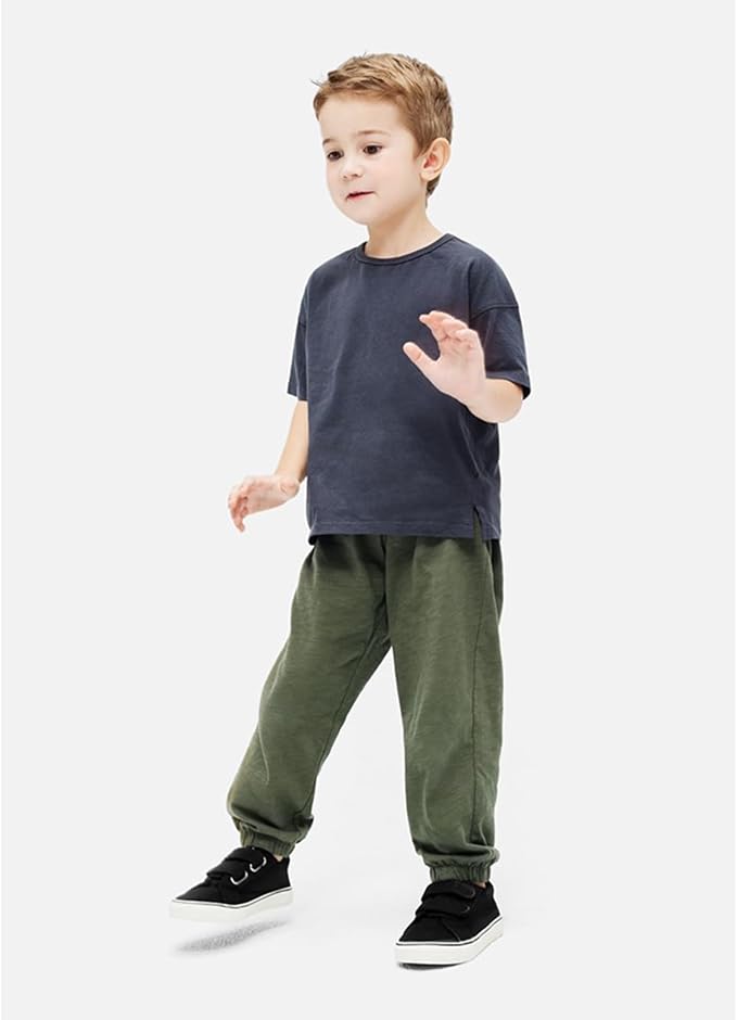 Toddler Boys Pants 3 Pack Soft Cotton Long Bloomers Kids Summer Fall Boy Casual - Image 3