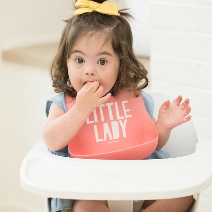 Baby Bib for Eating by Bella Tunno, Waterproof Silicone Bib - Image 2