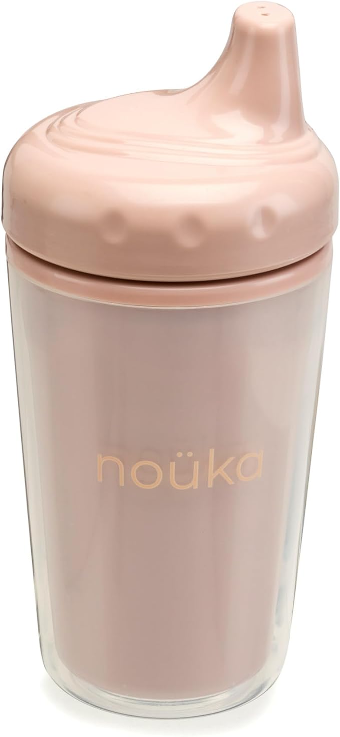 noüka Insulated and Non-Spill Sippy Cup | Leak Proof and Easy Grip | Keeps by no%C3%BCka