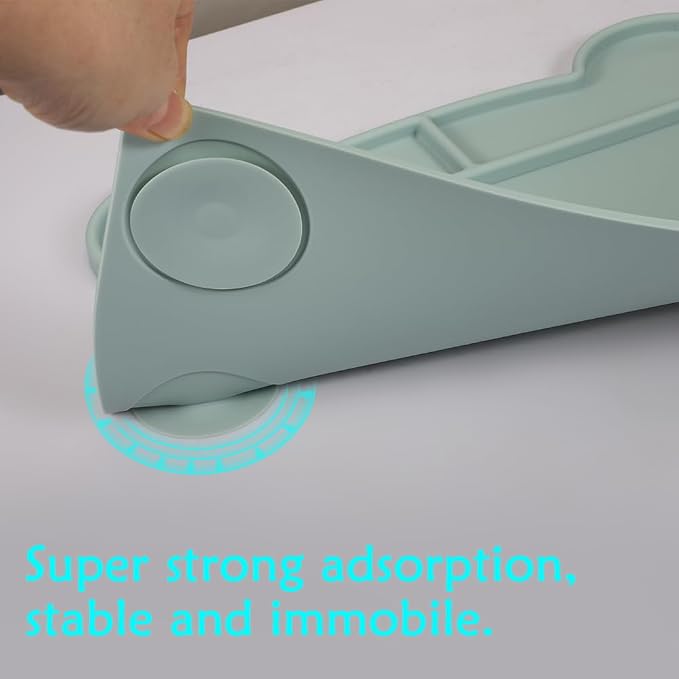Picowe 2 Pack Silicone Suction Placemats - Image 4