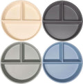 WeeSprout Divided Bamboo & Melamine Plates by WeeSprout